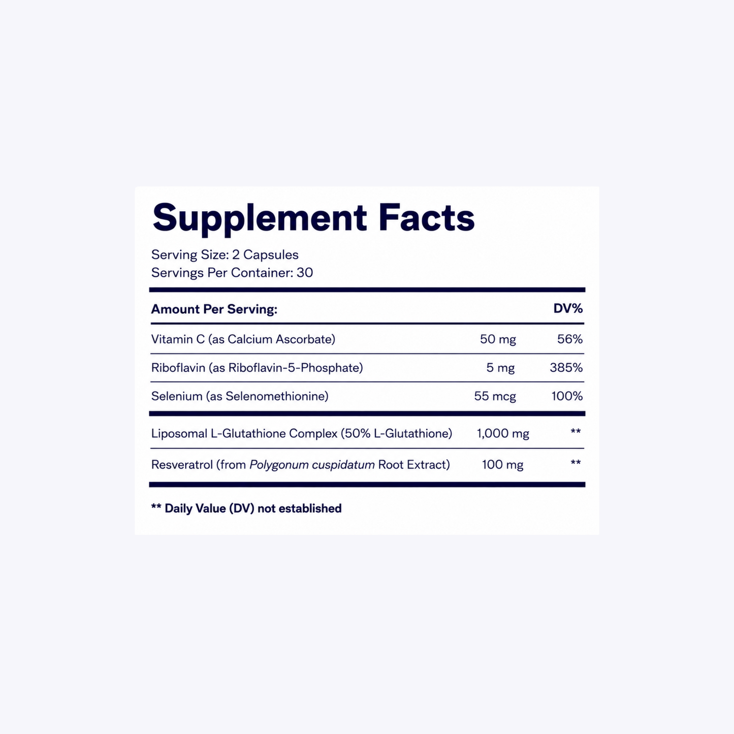 Liposomal Glutathione + Vitamin C